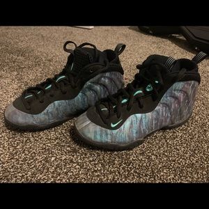 Boys Nike Foamposite Size 2